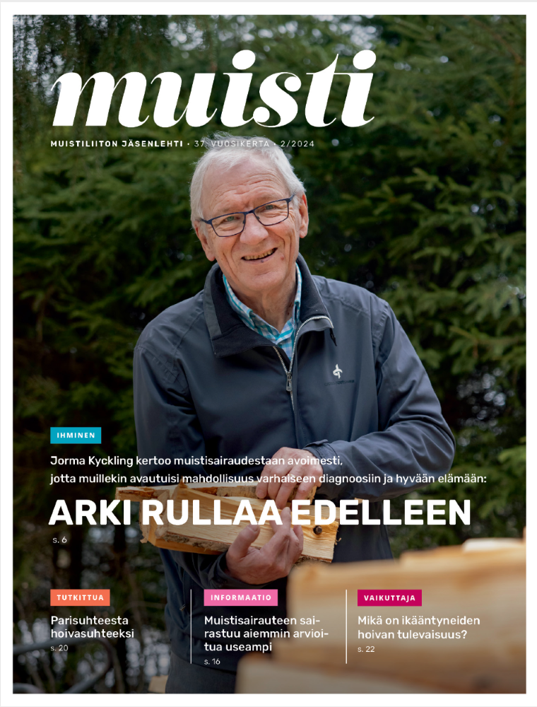 Muisti-lehti 2/2024, kansikuva.