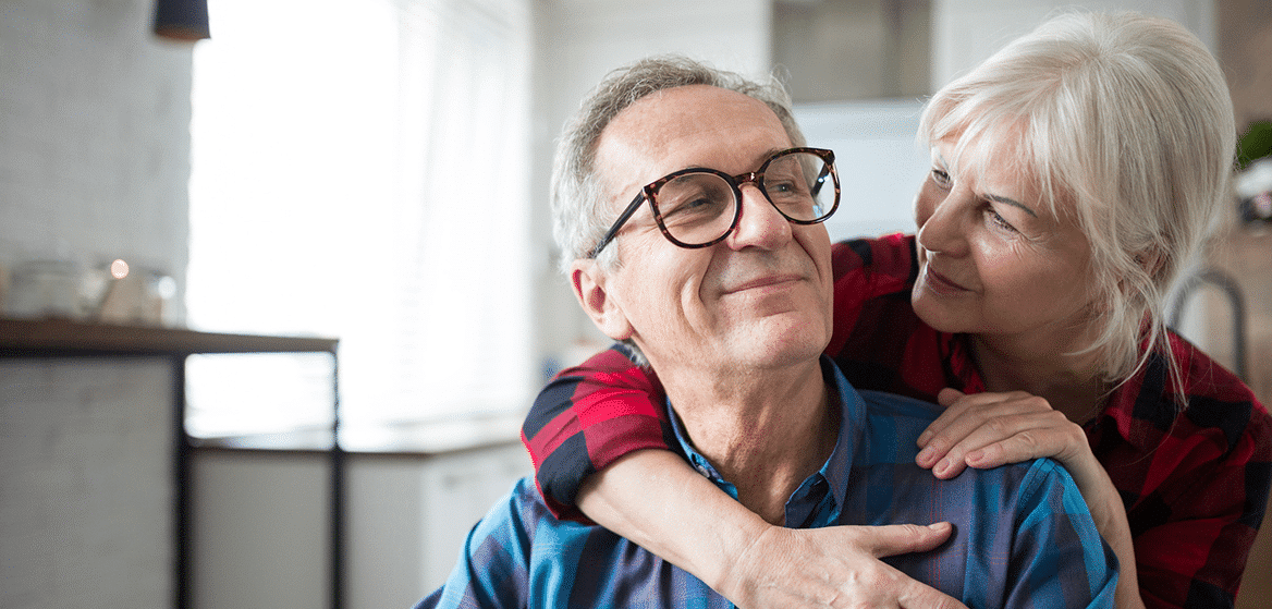 Onnellinen pariskunta