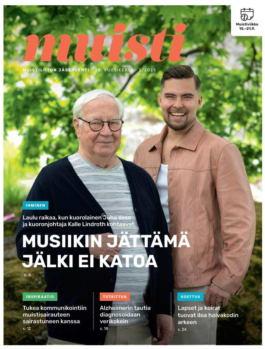 Muisti-lehden 2/2025 kansikuva