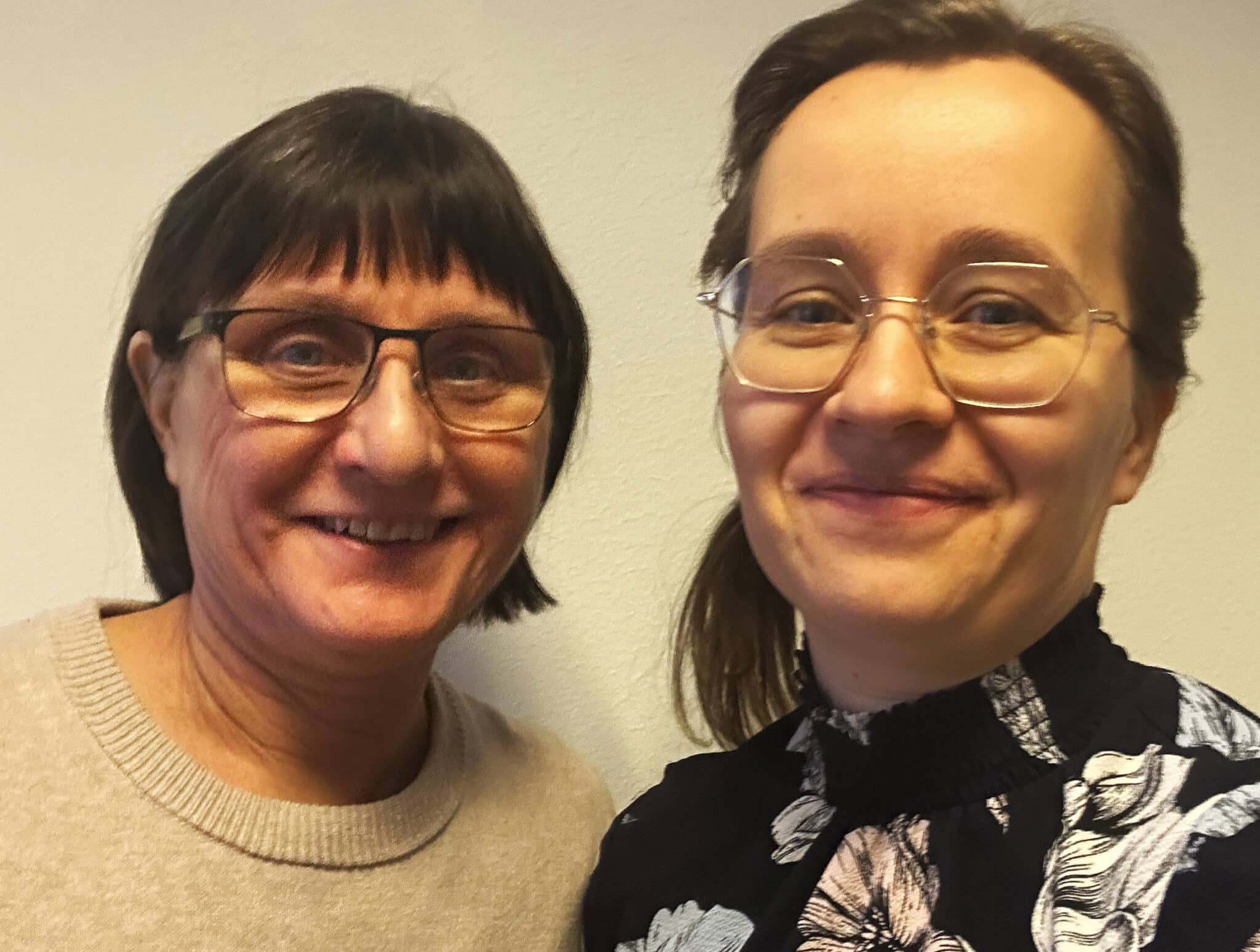 Tiina Mattila ja Ulla Halonen