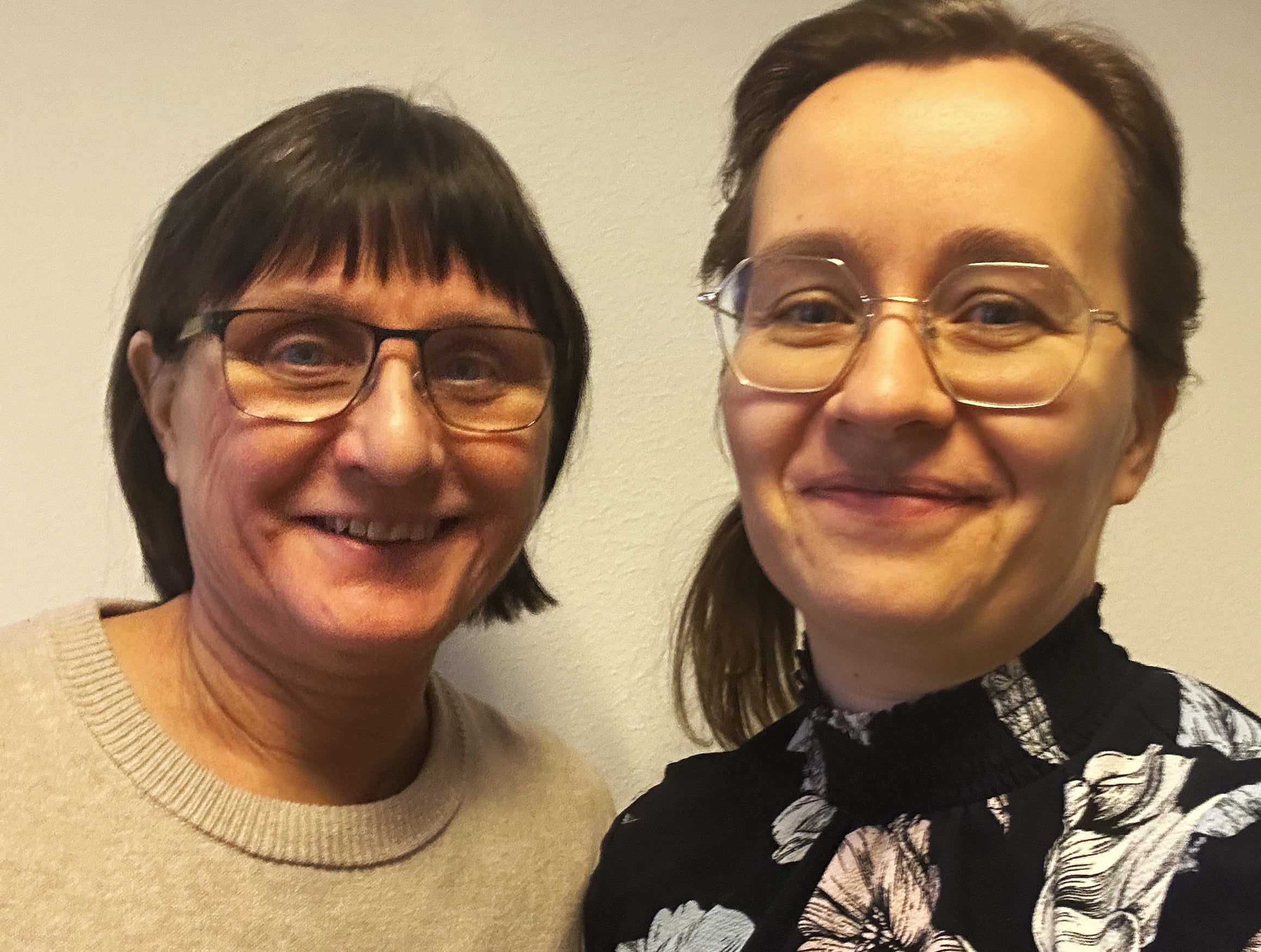 Tiina Mattila ja Ulla Halonen