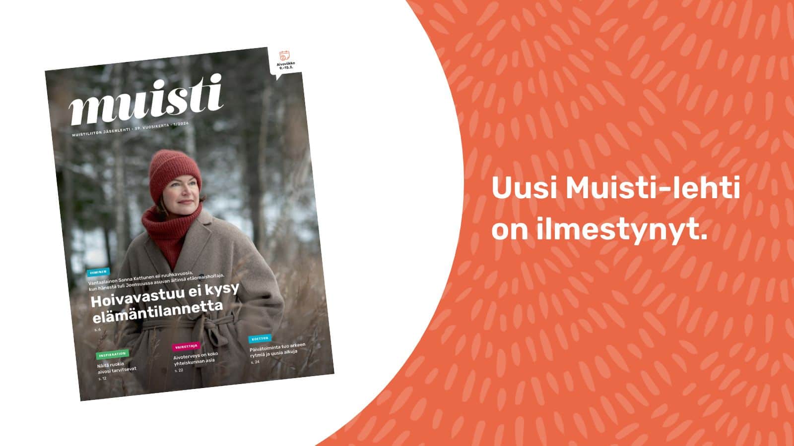 Muisti-lehti 1/2026 on ilmestynyt.