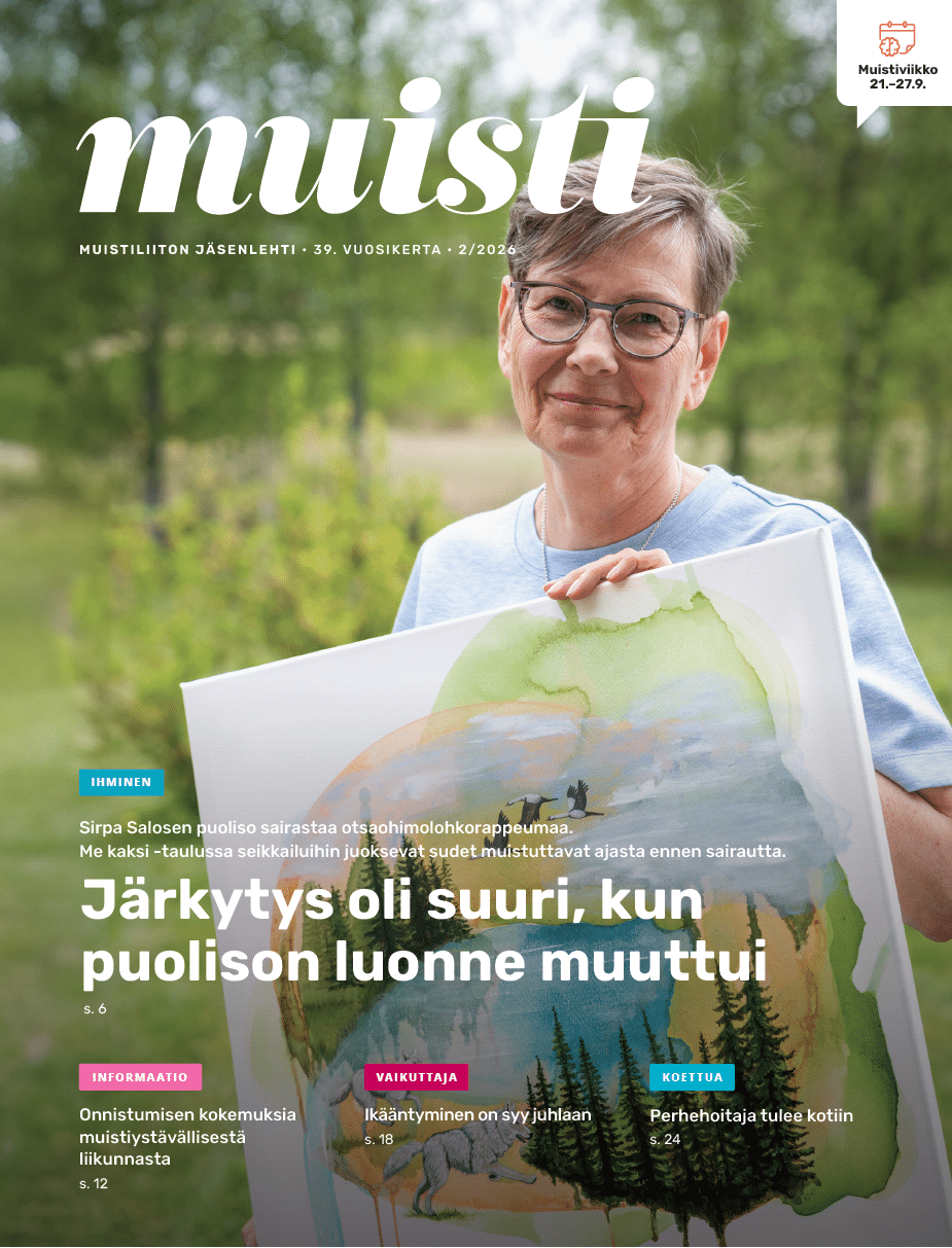 Muisti-lehden 2/2026 kansi.